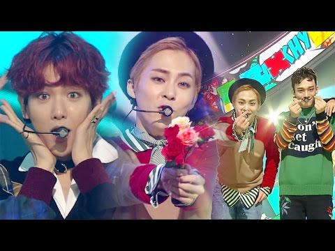《UNIT》 EXO-CBX (첸백시) - The One @인기가요 Inkigayo 20161106