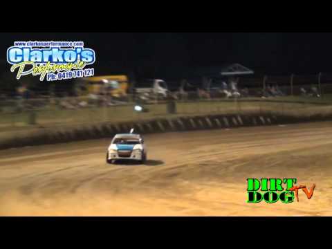 Modified Production - Top 10 Shootout - Lachlan to America - Cairns Speedway - 18.08.12