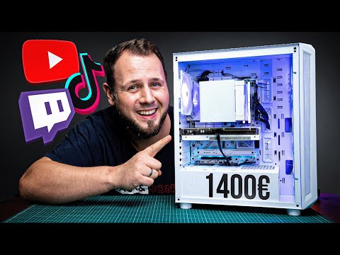 1500€ STREAMING-PC mit RTX 5060 Ti | White Build (2025)