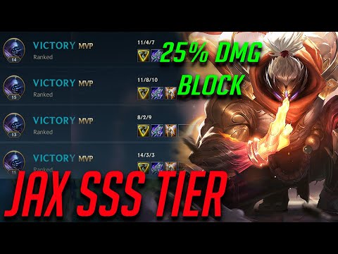 WILD RIFT JAX NEW PATCH 2.4A NEW MECHANIC - BEST JAX BUILD FOR BARON LANE