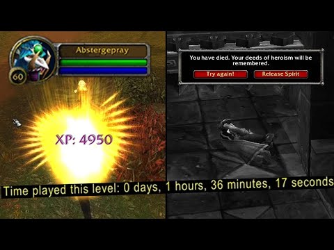 I HIT LEVEL 60 just to die immediately after...