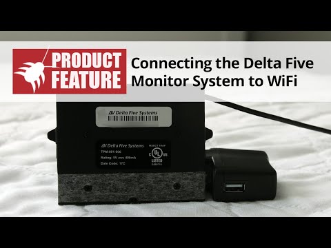  Connecting the Delta Five Bed Bug Monitor System to Wifi Video 