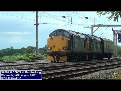 37602 & 37609 at Bamfurlong - 09th August 2017
