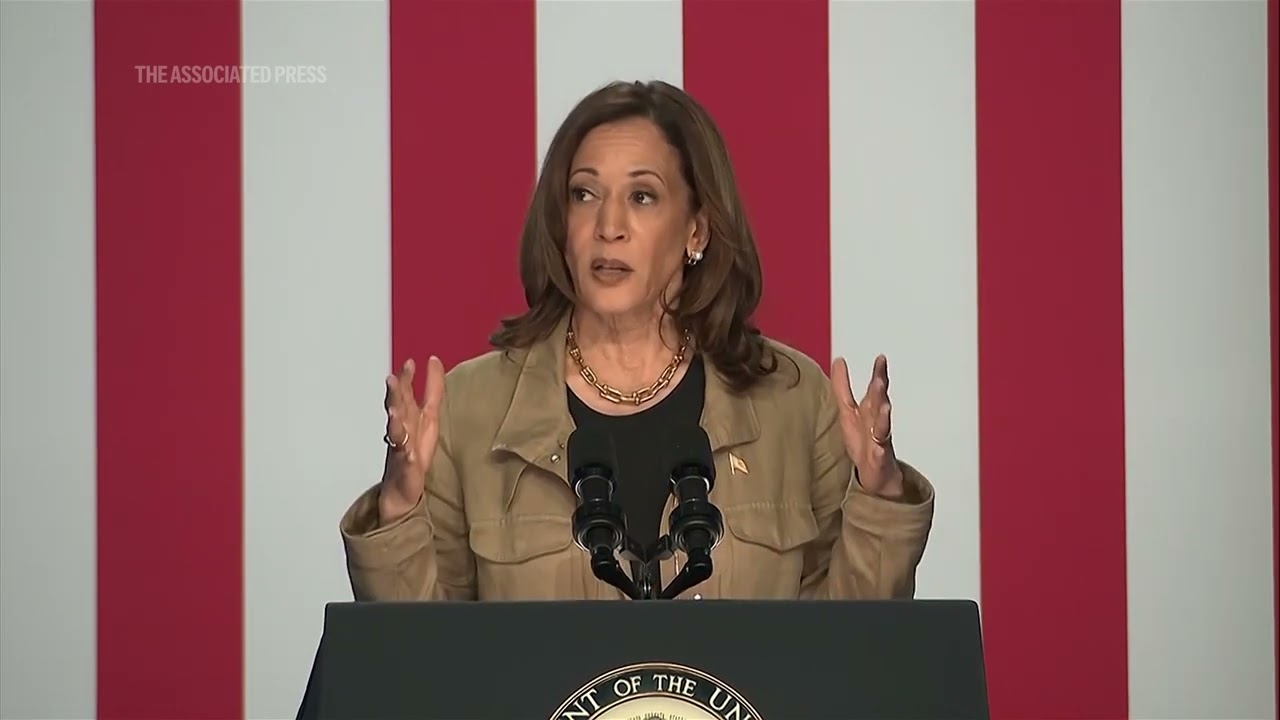 Kamala Harris focuses on border security at Arizona rally