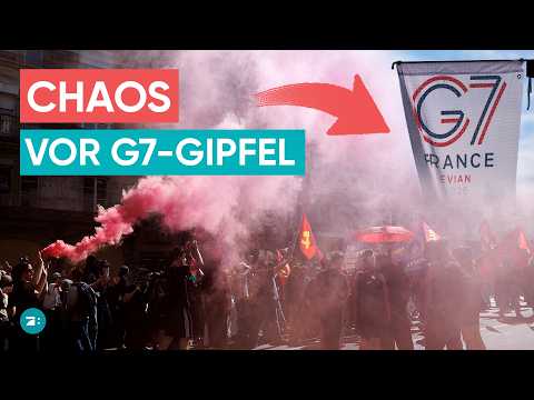 Video Thumbnail: Massive Proteste gegen G7-Gipfel in Genf: Auch Trump und Merz werden erwartet