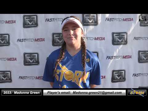 2023 Madonna Green Committed Humboldt State Third Base & Outfield Softball Skills Video