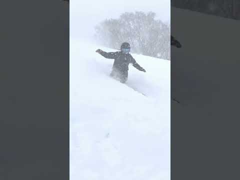 野沢温泉(21-22)日影の壁 #スノーボード #スノボ #snowboard #スノーボード女子 #スノボ女子 #hpsannieboulanger