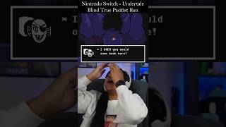 Undertale Blind True Pacifist Run nearly killed me (15 hours straight) 💀 #undertale #pacifistrun