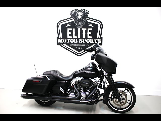 Buy Used 2014 HARLEY DAVIDSON STREET GLIDE FLHX CRUISER 2CYL. - - Elite Motor Sports located in Boynton Beach, Florida