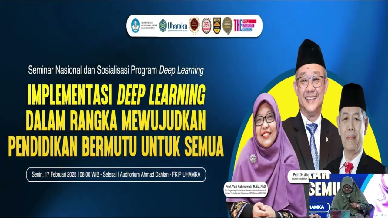Deep Learning oleh Prof Yuli Rahmawati Phd