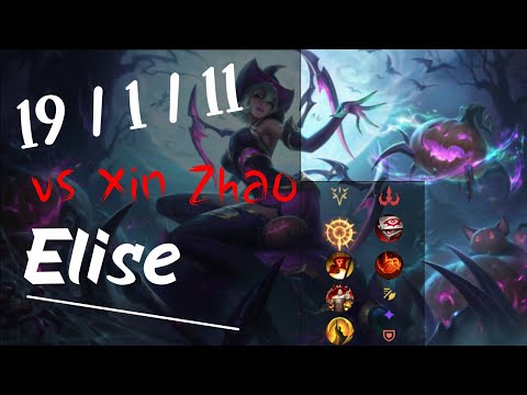 Elise Jungle vs Xin Zhao - Challenger Replay KR