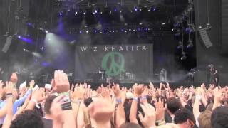 Wiz Khalifa - When I'm Gone + No Sleep LIVE @ Rock Werchter 2012