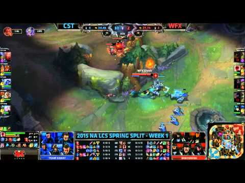 NA LCS Woche 1 Tag 2 - Team Coast vs Winterfox