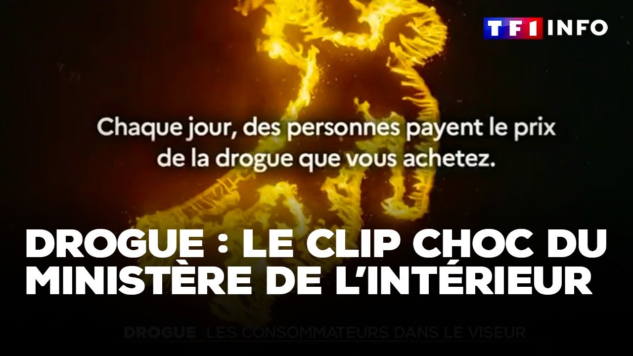 Drogue : le clip choc du ministère de l'Intérieur｜TF1 INFO
