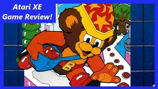 Crystal Castles Atari 8 Bit 400 800 XL XE Review The No Swear Gamer Ep 811