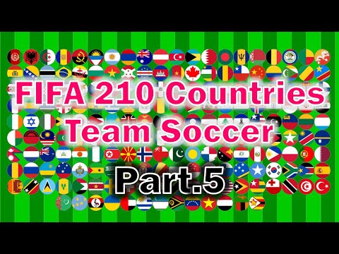FIFA 210 Countries Team Marble Soccer Part.5 (Qualifying League2 ) | Marble Factory