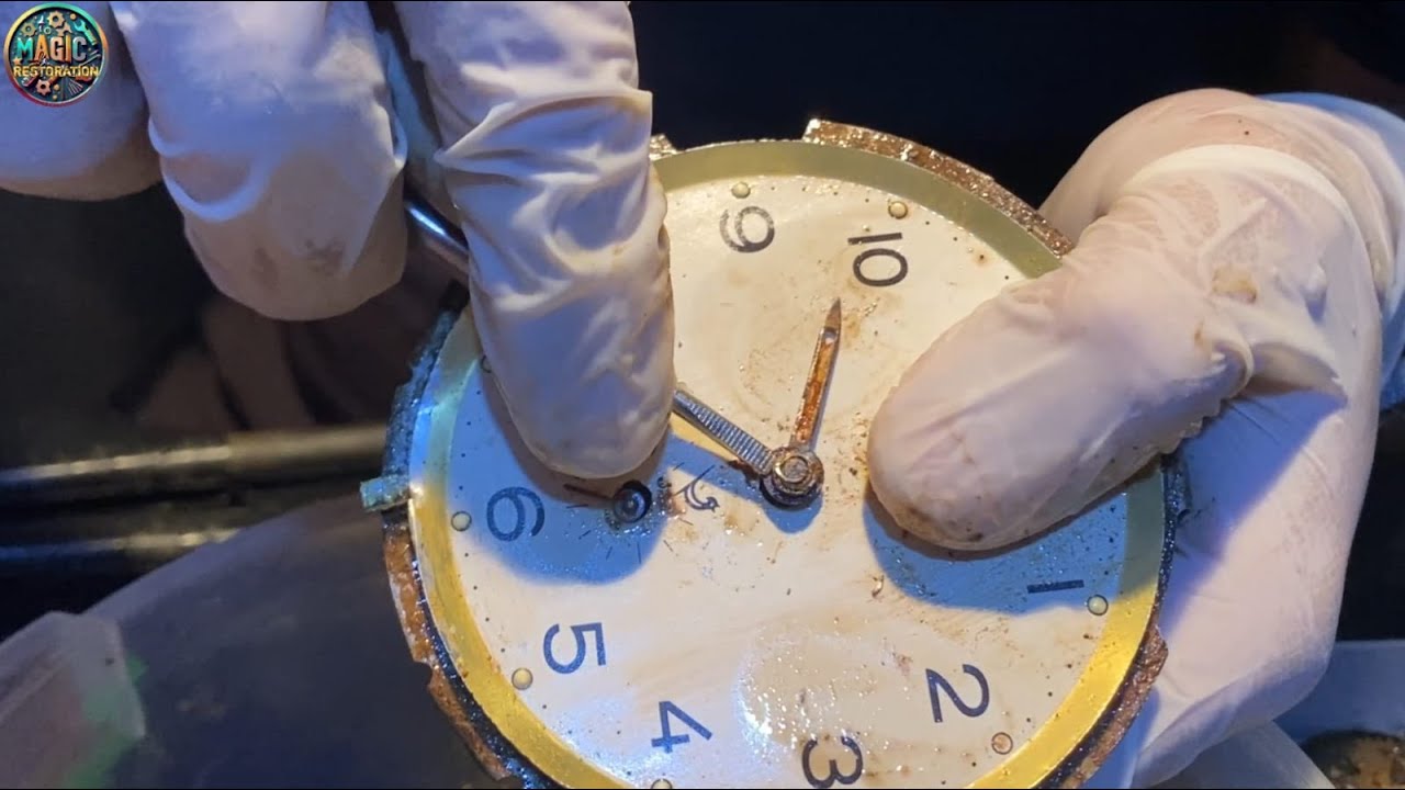 RESTORATION AN OLD WATCH WE FOUND IT - RESTORATION VIDEO
