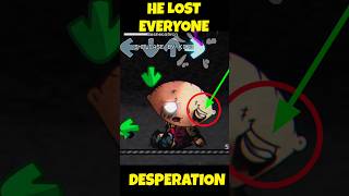 Stewie LOST Everyone!! FNF Desperation Pibby Family Guy  #fnf #sad #new