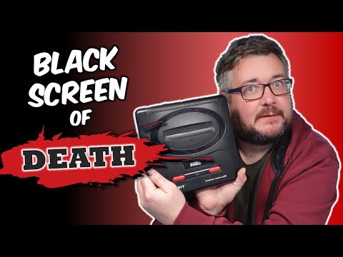 Sega GENESIS / Mega Drive II | Black Screen of DEATH! & Bad Audio!