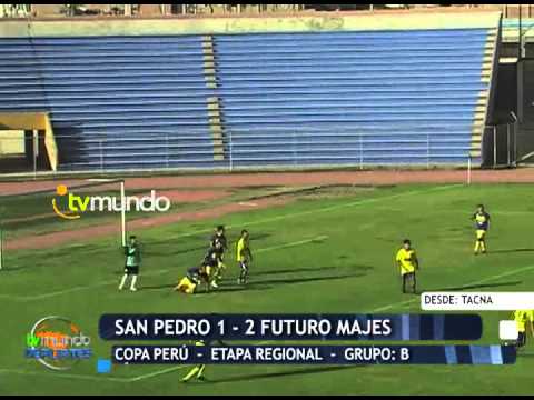 San Pedro 1 - 2 Futuro Majes - Copa Perú - Etapa Regional - Grupo B - Tvmundo Deportes 2014