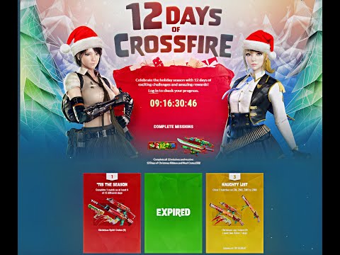 ازاي تجيب الصفحه days 12 of crossfire Event