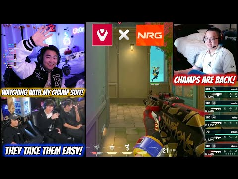 TenZ FNS S0m & Shanks React to NRG Vs NEW SENTINEL Insane Battle in Red Bull Home Ground 2025