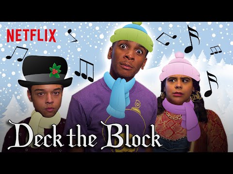 On My Block Sings “Deck The Block” | Christmas Sing-Along | Netflix
