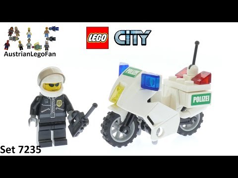 Vidéo LEGO City 7235 : La moto de police