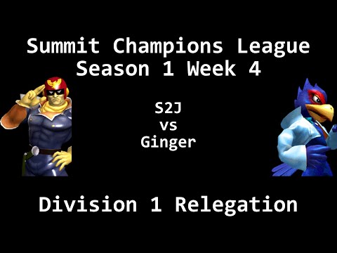 SCL1.4 - S2J (Captain Falcon) vs Ginger (Falco) - Division 1 Relegation