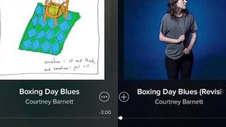 Revisiting Boxing Day Blues - Courtney Barnett