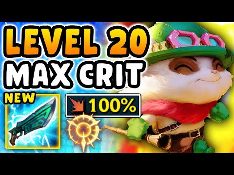 I made the enemies rage quit with my Level 20 Teemo (FULL CRIT TEEMO TOP)