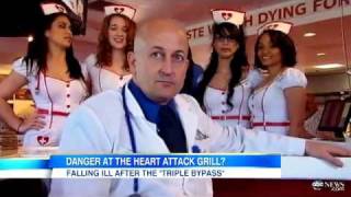 Heart Attack Grill in Las Vegas Sees Real-Life Heart Attack in 'Triple Bypass Burger' Eater