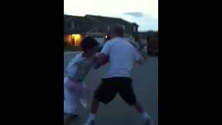 John Sanchez box 8 foot tall man