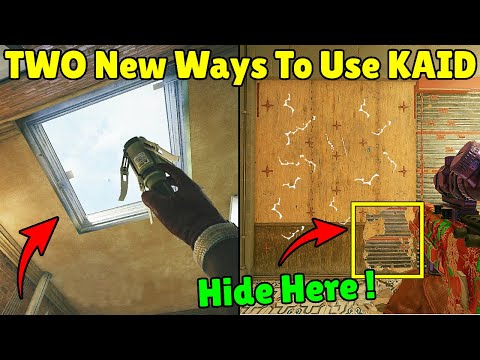 Two New * 800 IQ * Kaid Tricks - Rainbow Six Siege
