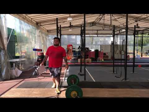 Chow Sheng Yang Crossfit Open 19.4 Singapore