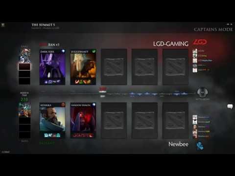 Newbee vs LGD Game 1 - The Summit 6 China Qualifiers - LyricalDota