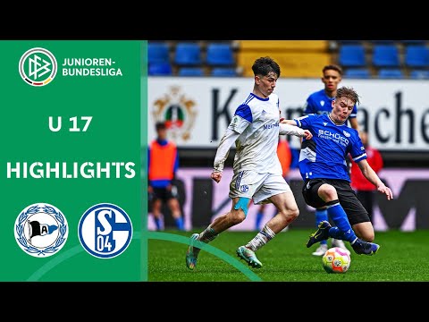 Schalkes U17 gewinnt Halbfinal-Hinspiel | Arminia Bielefeld - FC Schalke 04 0:1 | U 17 | Highlights