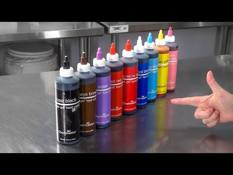 9 Must have Food Colors [ Cake Decorating For Beginners ]
