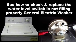 General Electric Washing Machine Not Filling With Water - The Water Mixing Valve