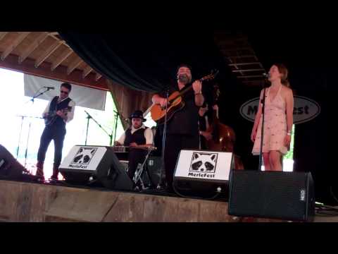 Johnson's Crossroad with Amanda Platt - Merlefest 2012 performing 