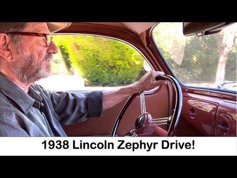1938 Lincoln Zephyr V-12 Coupe - Part 54 On-Road Driving and Maintenance with JB Donaldson