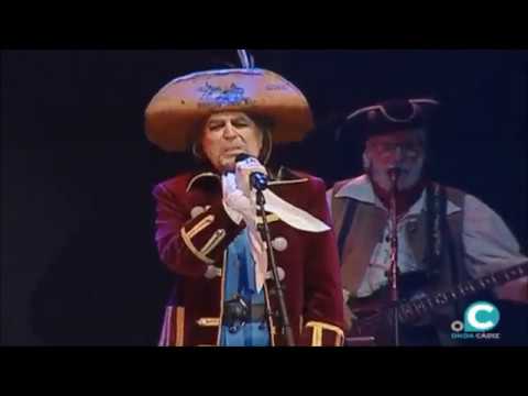 "La Del Pirata Cojo" Joaquín Sabina y Cia en El Pregón del Carnaval de Cádiz
