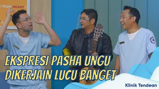 Download lagu EKSPRESI PASHA UNGU DIKERJAIN LANGSUNG SAMA AA RAFFI & PAK DENNY | KLINIK TENDEAN (17/3/22) P1 mp3