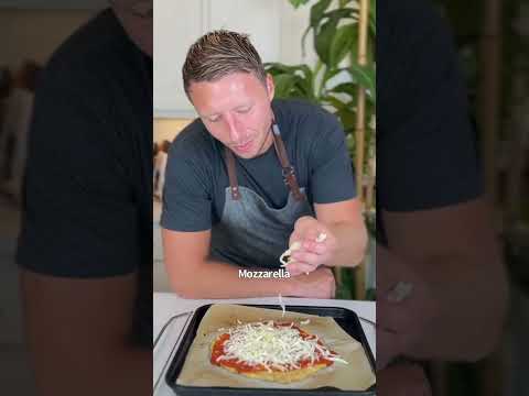 Zero Carb Chicken Crust Pizza 🍕 THE Keto Recipe You NEED To Try!