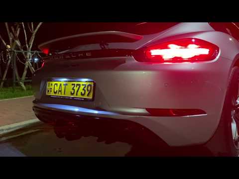 2017 Porsche 718 Cayman Gets Straight Piped (AWE Tuning)