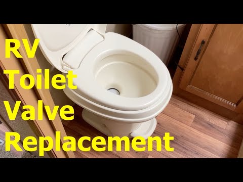 Thetford RV Toilet valve replacement.