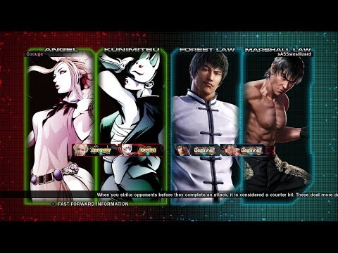 606 - Tekken Tag Tournament 2 - Coouge (Angel/Kunimitsu) vs sASSsiestlizard (Forest/Marshall Law)