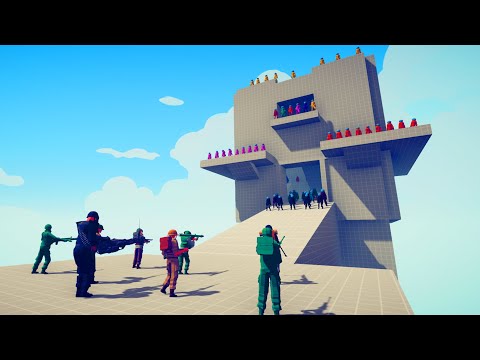 US ARMY SOLDIER vs 100x AMONG US ► Totally Accurate Battle Simulator TABS #22