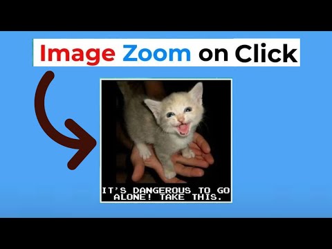 How to Zoom Image On Click using HTML & CSS Only