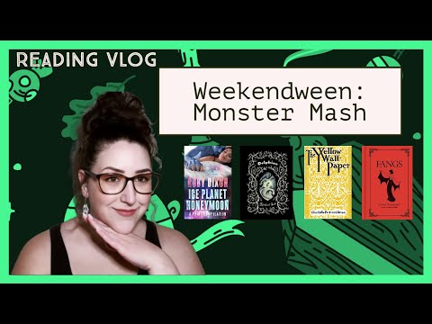 WEEKENDWEEN: Monster Mash 💚| Monster Smut and Short Graphic Novels | Reading Vlog